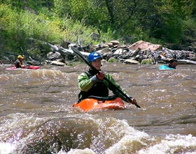 Pagosa Springs Kayaking on the San Juan River - Pagosa Springs Colorado